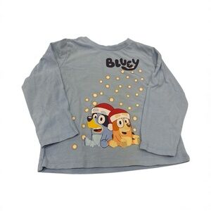 4/20 Bluey Kids Long Sleeve Tee - Light Blue